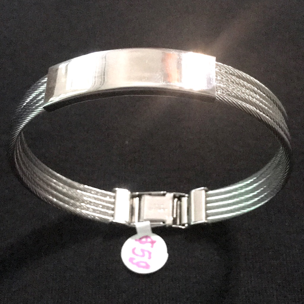 Surgical Stainless Steel Bracelet Size Dia 25&acirc;